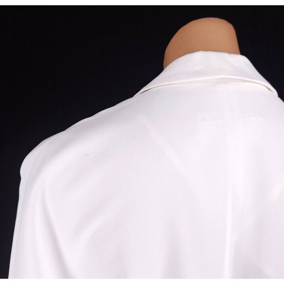 MM6 Maison Margiela Classic Blazer Size 42 US 6 White NWT $880 - Picture 3 of 14